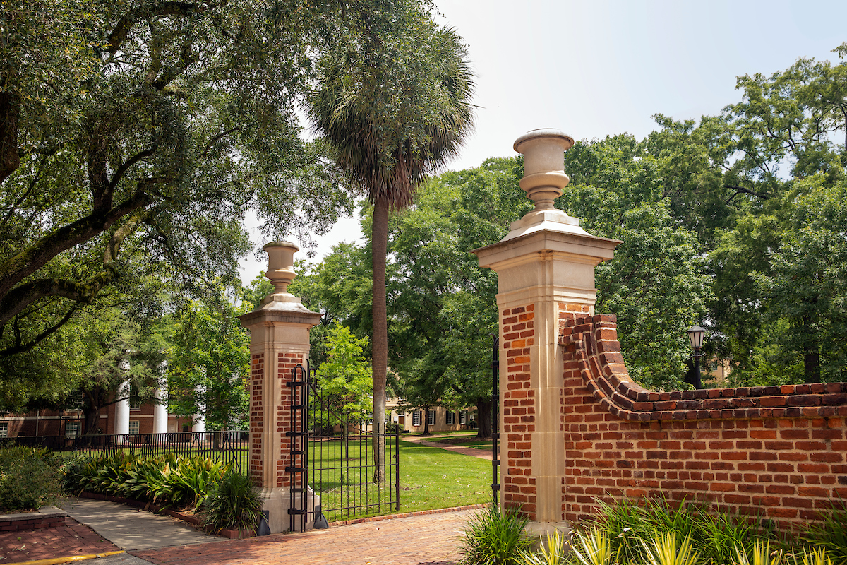 University of South Carolina Horseshoe Gates.